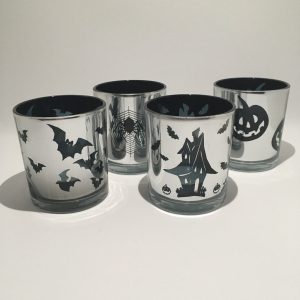 Halloween Stager Sølv/Sort