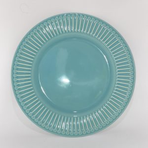 Sidetallerken Turkis (rib)