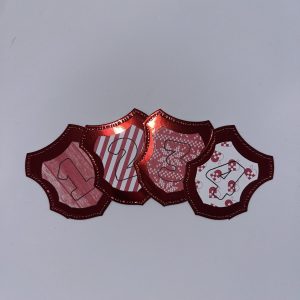 Adventsmærker  Røde