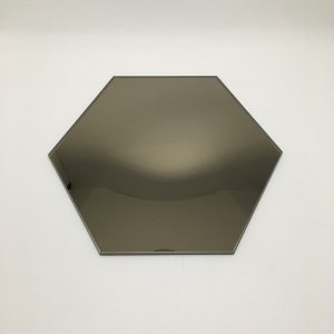 Spejl Sekskantet Grå