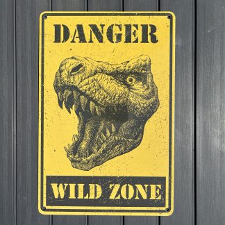Danger Metalskilt