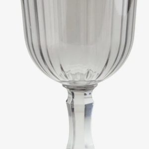 Elegant gråt vinglas til festlige lejligheder og servering.